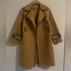 Light Trench Style Coat